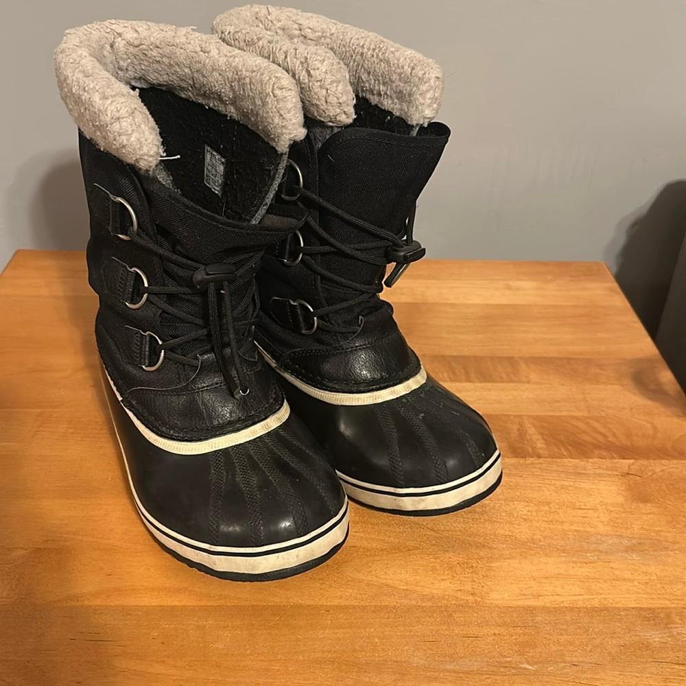 Sorel Yoot Pac Caribou Winter Boots Size 7